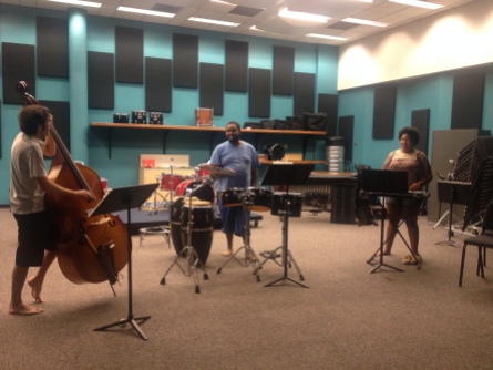 Rehearsal for Bass-Drum